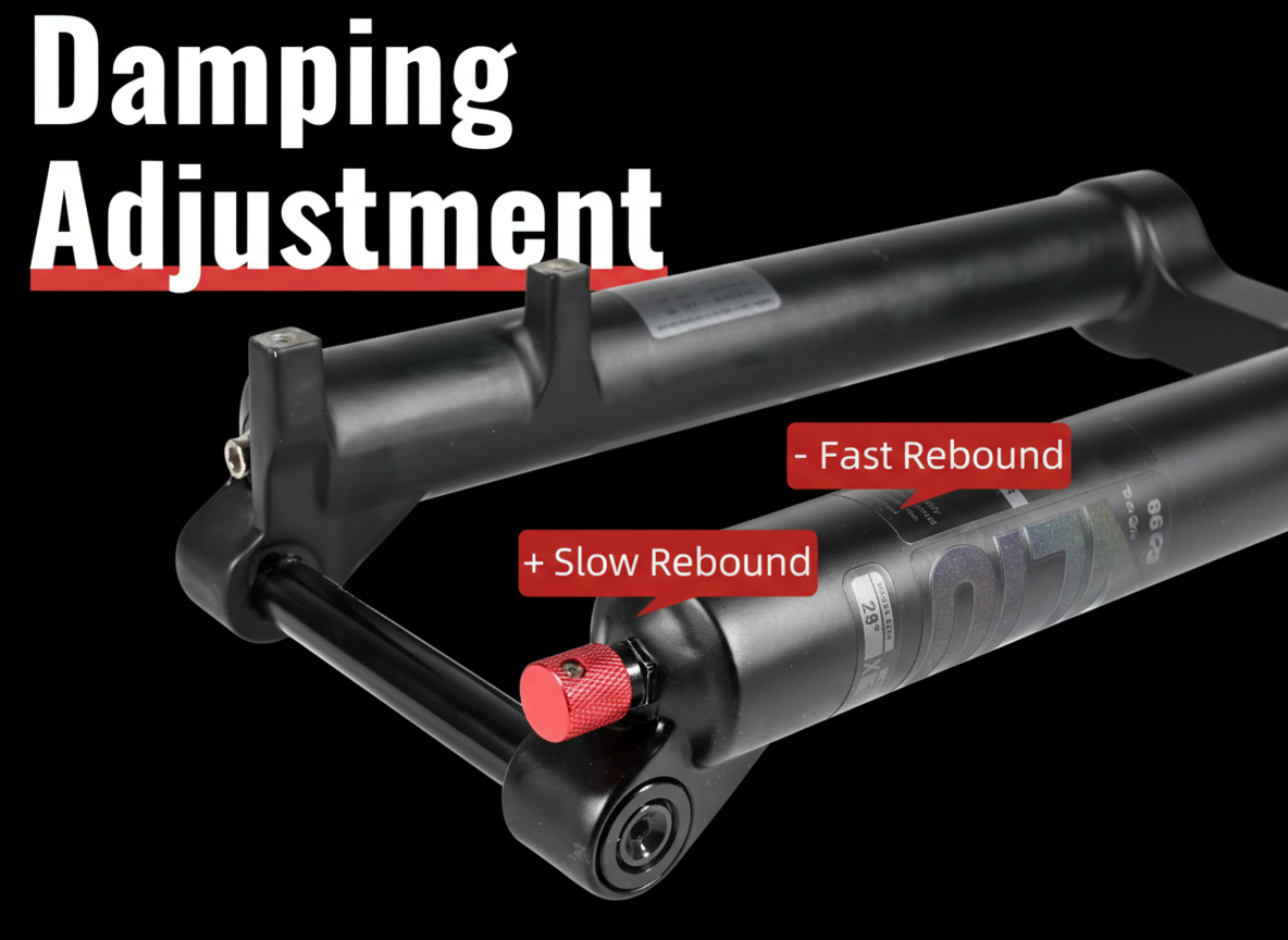 High-Performance MTB Downhill Suspension Fork