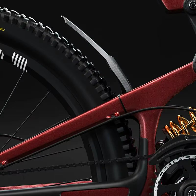 Carbon Fiber Rear Mudguard MTB