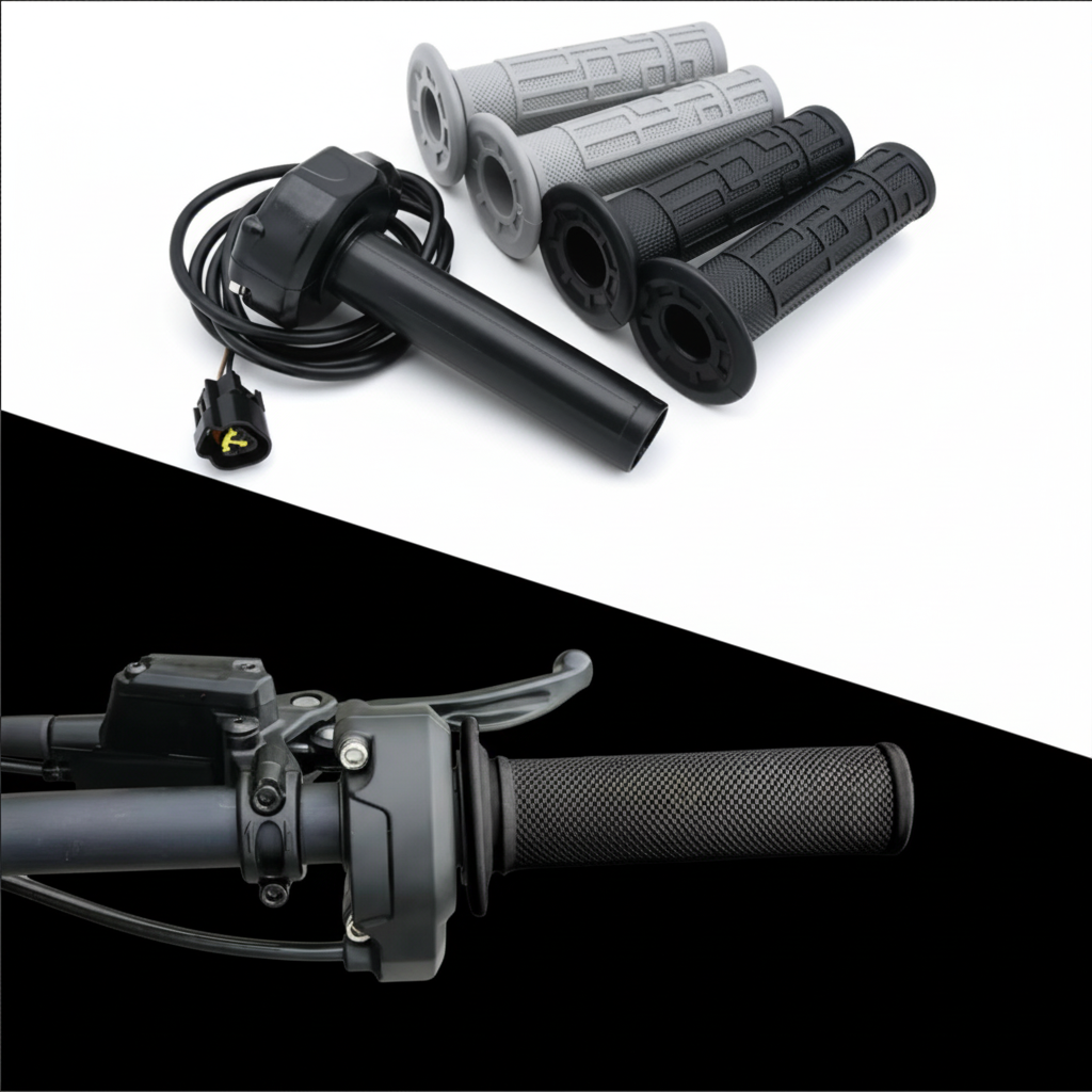 Black 'Surron' Throttle- Brand New- 3-pin waterproof connector