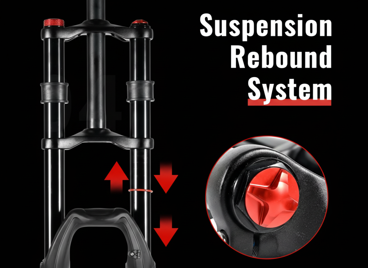 High-Performance MTB Downhill Suspension Fork