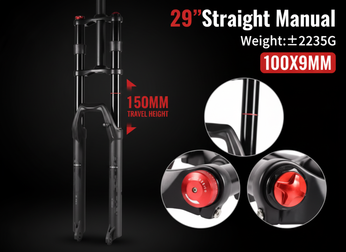 High-Performance MTB Downhill Suspension Fork