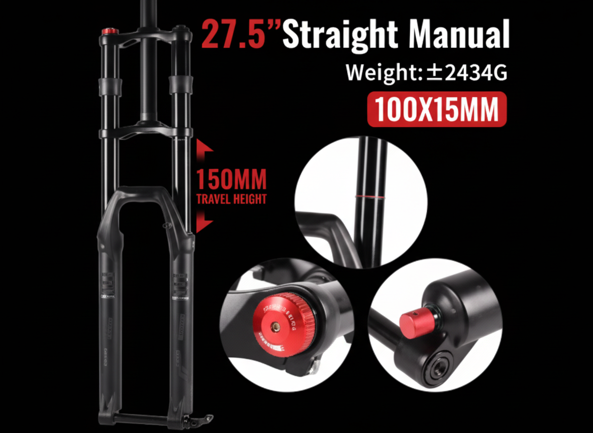 High-Performance MTB Downhill Suspension Fork