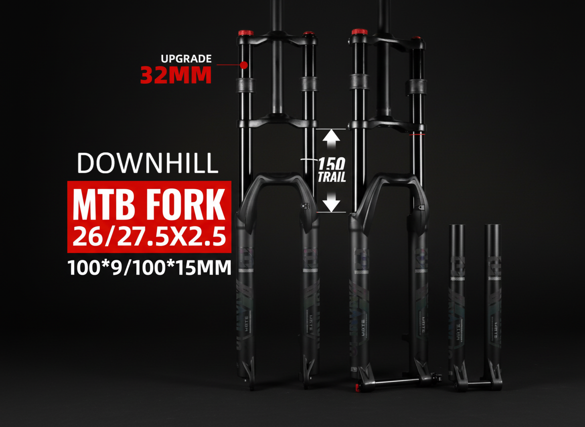 High-Performance MTB Downhill Suspension Fork