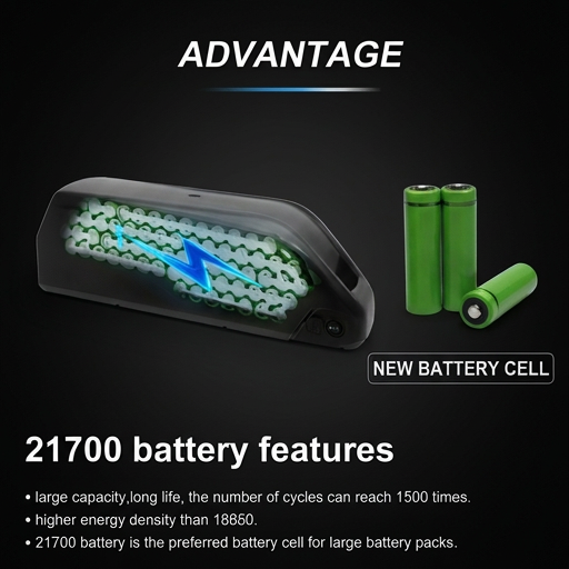 Zyvolt 48V 13.5Ah Lithium-Ion Down-Tube E-bike Battery