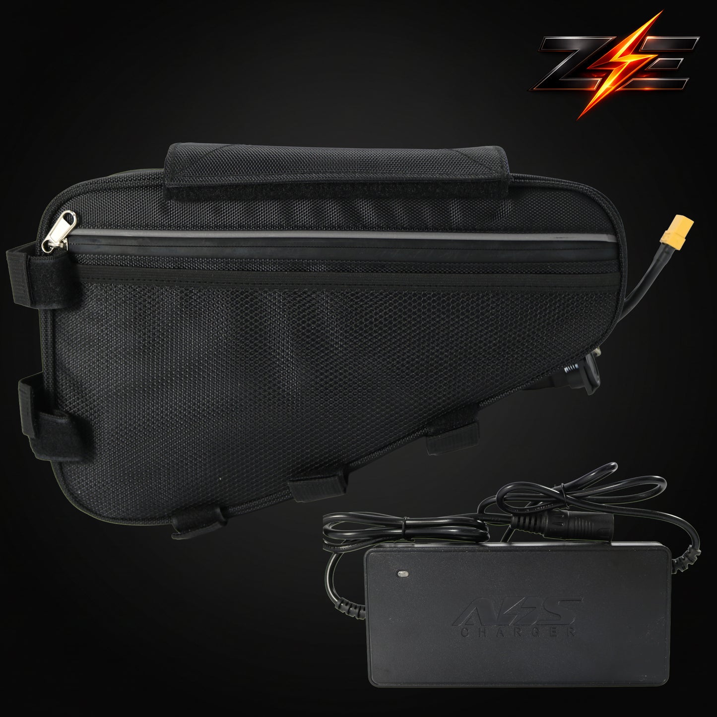 Zyvolt 72V 20Ah Lithium-Ion Soft-case Triangle E-Bike Battery