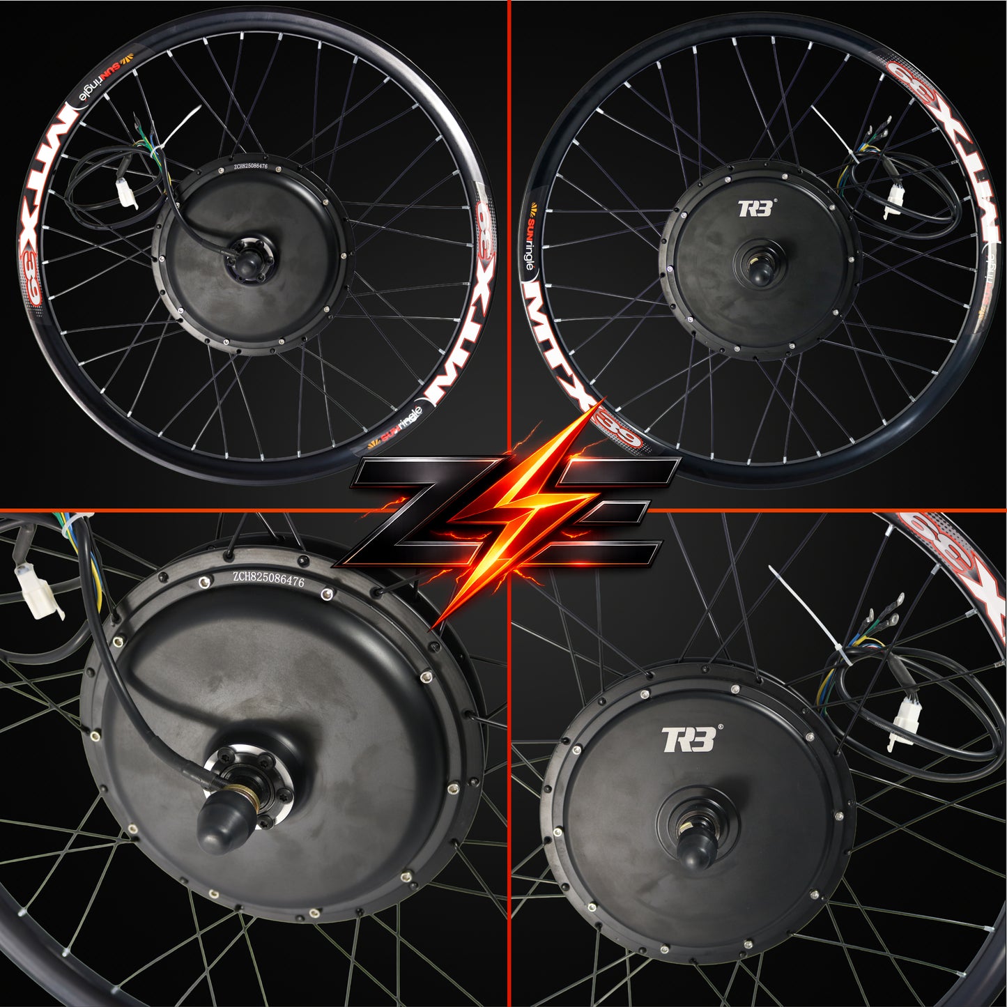 Zyvolt 1500W 48V Rear Wheel Conversion Kit