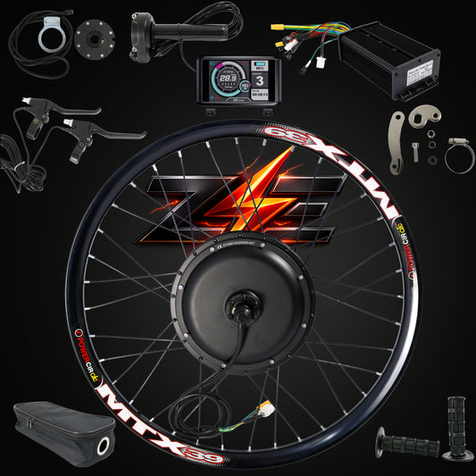 Zyvolt 52V 2000W Rear Wheel Conversion Kit