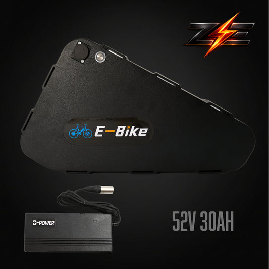 Zyvolt 52V 30Ah Lithium-Ion Triangle Hard-case E-bike Battery