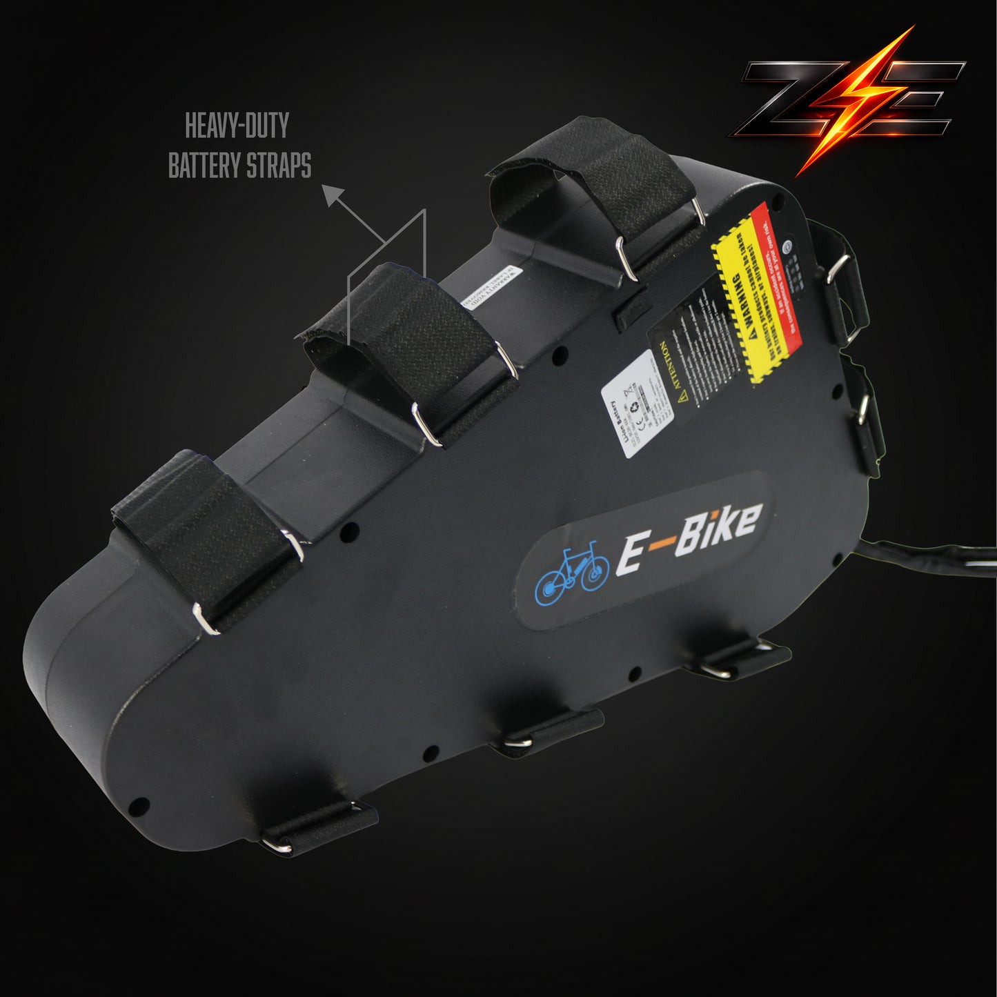 Zyvolt 52V 20Ah Lithium-Ion Triangle Hard-case E-bike Battery