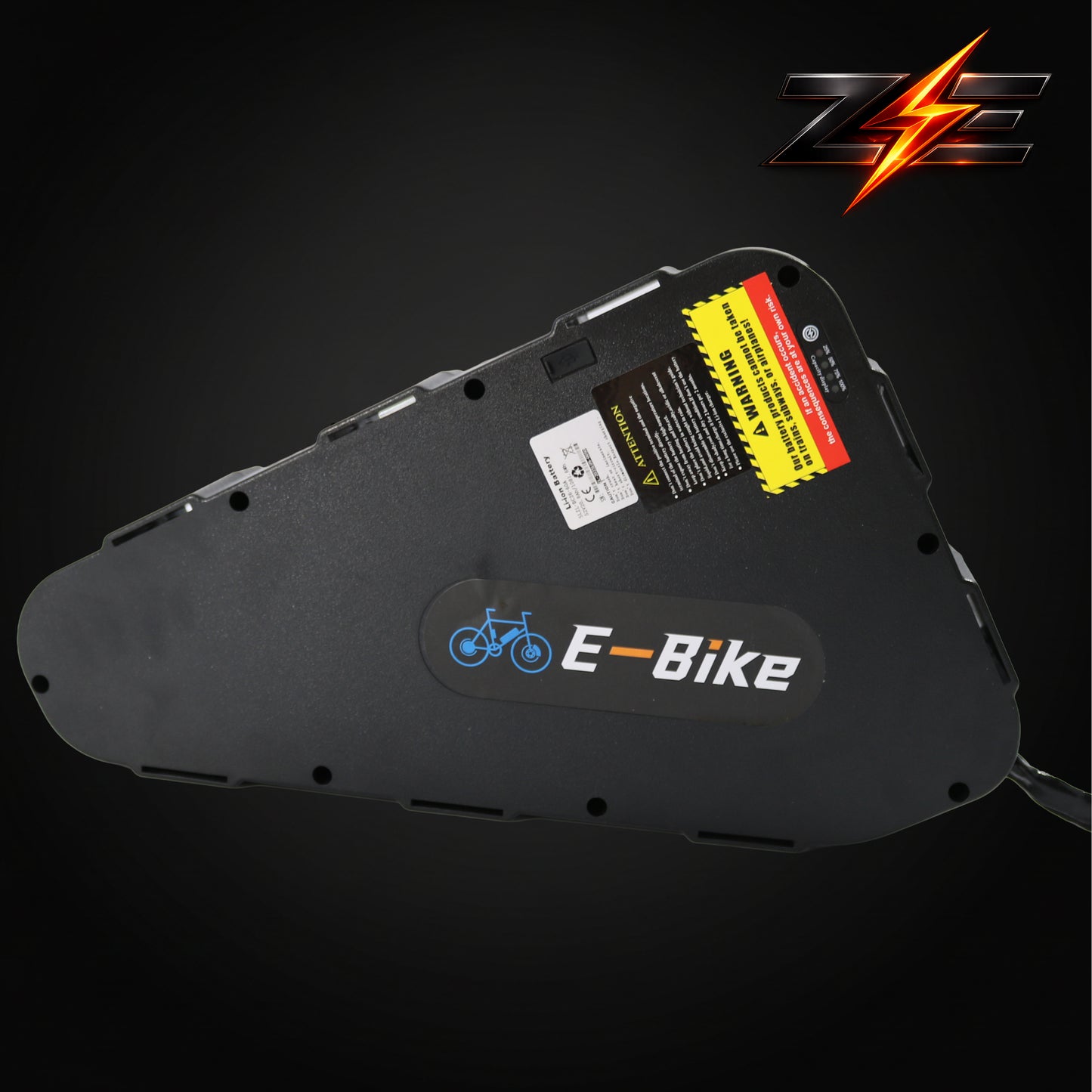 Zyvolt 52V 20Ah Lithium-Ion Triangle Hard-case E-bike Battery