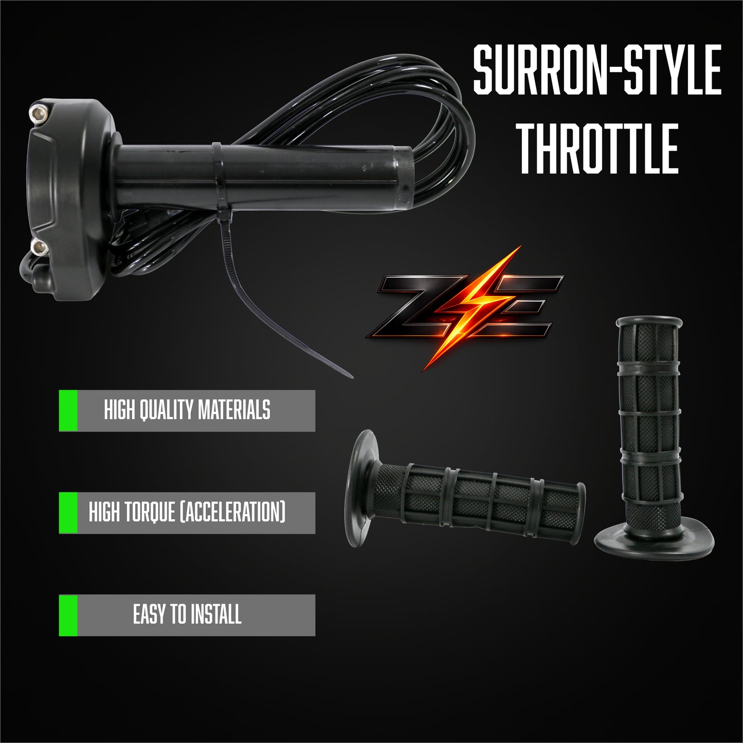 Zyvolt 52V 2000W Rear Wheel Conversion Kit