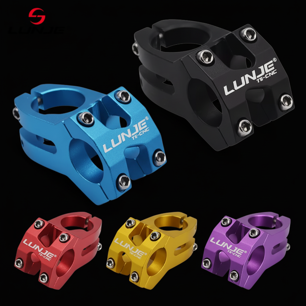 CNC Aluminium MTB Handlebar Stem – Lightweight Short Bike Stem