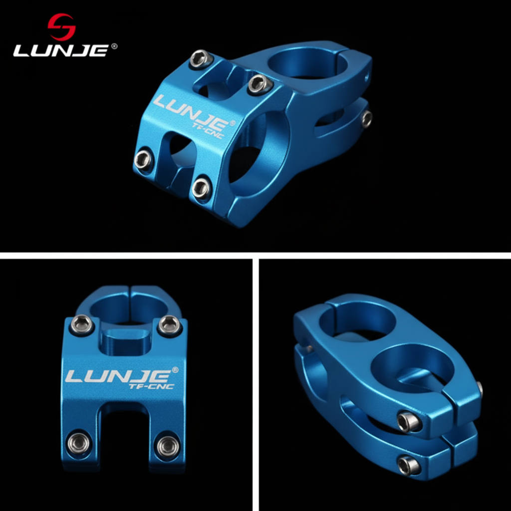 CNC Aluminium MTB Handlebar Stem – Lightweight Short Bike Stem
