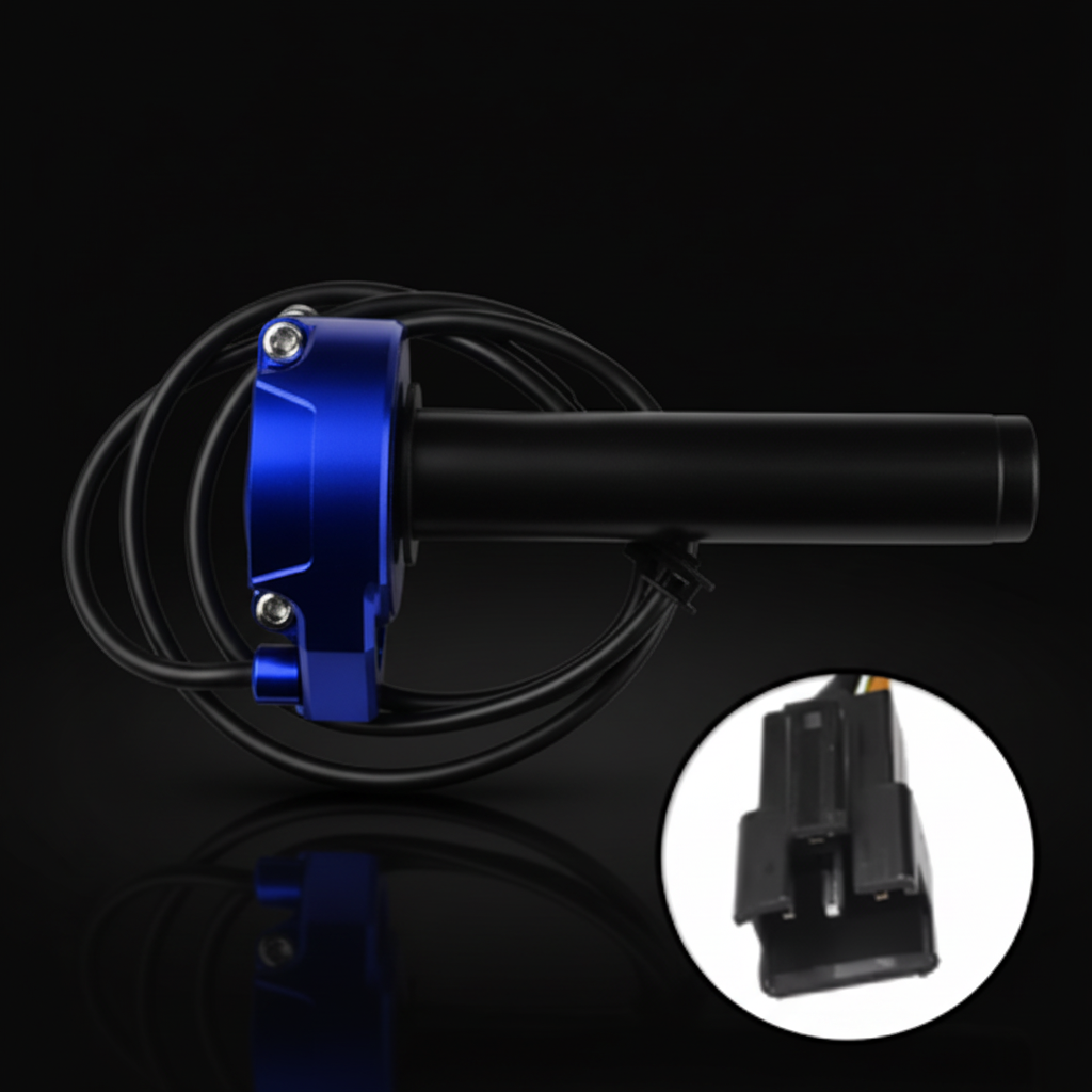 Universal Electric Bike Twist 'Surron' Throttle – 3 Pin Connector